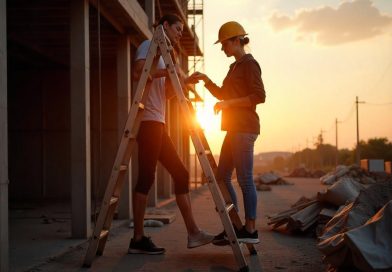 Escadas Telescópicas: Alcance Ideal para Reparos e Pinturas em Grandes Alturas